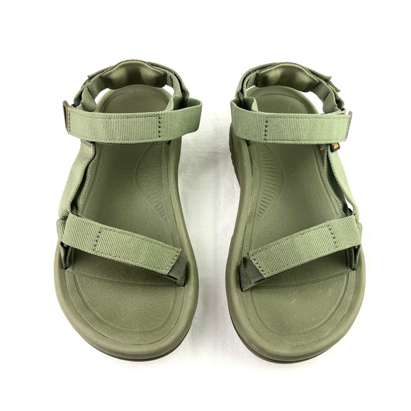 Teva Hurricane XLT2 Ampsole Green Platform Sandals - Picture 3 of 10